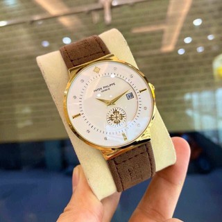 Đồng hồ nam - PATEK PHILIPPE - dây da thời trang
