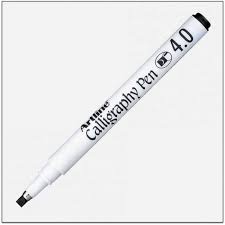 Bút viết Thư Pháp Artline - Bút vẽ bản đồ mực đen size 1.0mm, 2.0mm, 3.0mm, 4.0mm  HOKAMI STORE