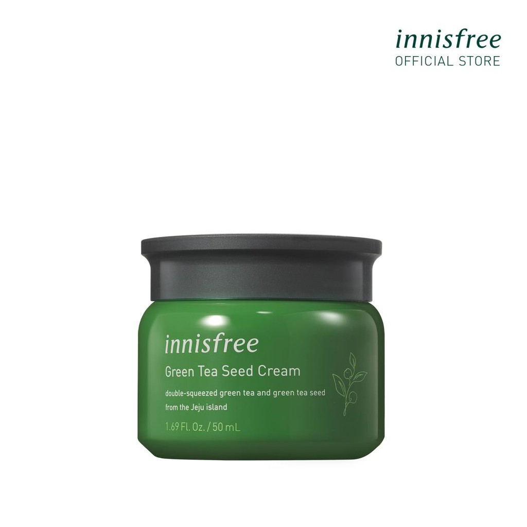 [Mã COSIF11 giảm 10% đơn 400K] (Bao bì mới) Kem dưỡng ẩm innisfree Green Tea Seed Cream 50ml