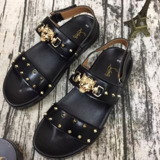 Dép quai hậu da nam đinh mới