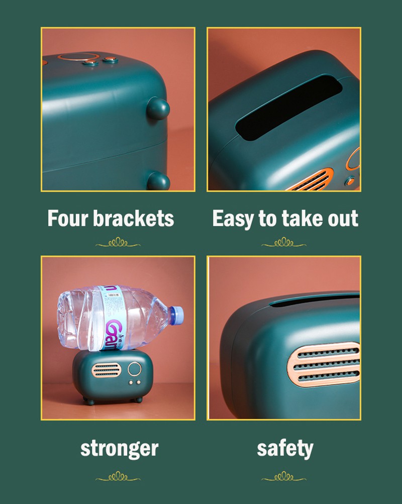 Hộp Đựng Khăn Giấy Hình Radio Cổ Điển