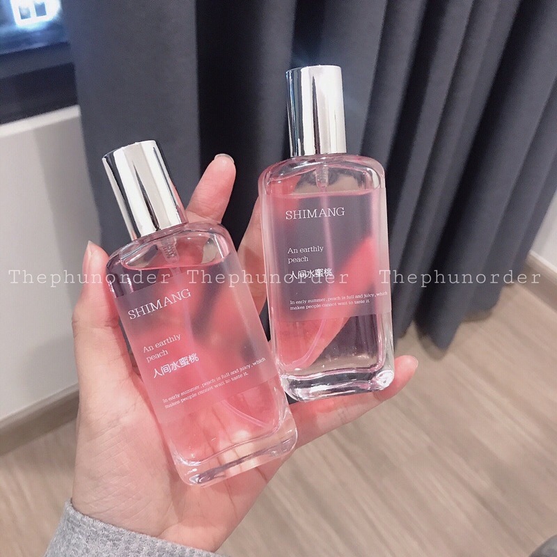 Body mist, nước hoa Shimang mùi Đào siêu thơm
