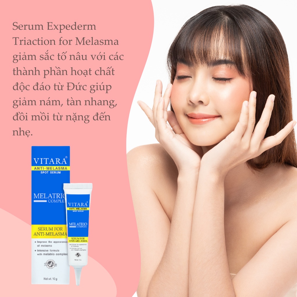 Serum xóa nám Vitara Anti Melasma Spot loại bỏ các đốm đen, làm sáng da 10g