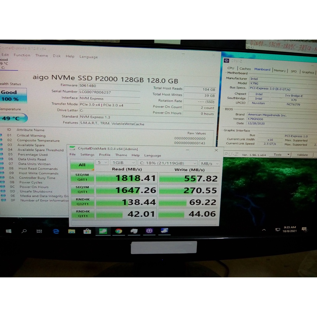 Ổ cứng SSD NVME, SSD SATA3 120/gb128gb 256gb 512gb 1TB mới 100% tặng tản nhiệt | BigBuy360 - bigbuy360.vn
