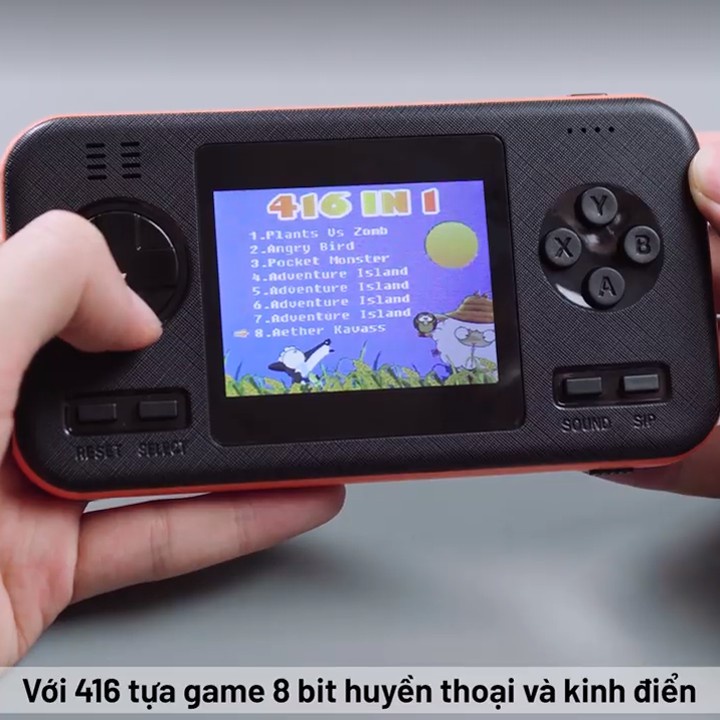 Máy Chơi Game Cầm Tay Mini 416 Trò Kiêm Sạc Dự Phòng Dung Lượng Cao 8000mAh - Sạc Dự Phòng 8000mAh Kèm Game