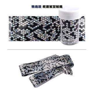 Foil dán móng nhiều mẫu và keo dán