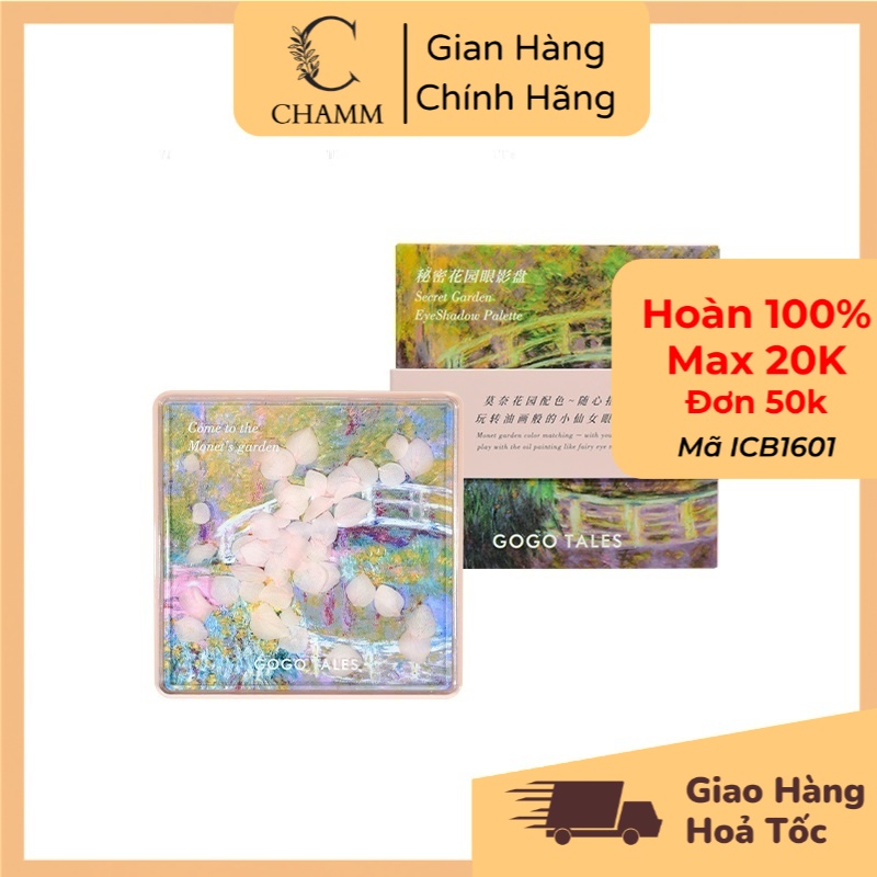 Bảng phấn mắt GOGO TALES 9 màu Monet Garden GT289