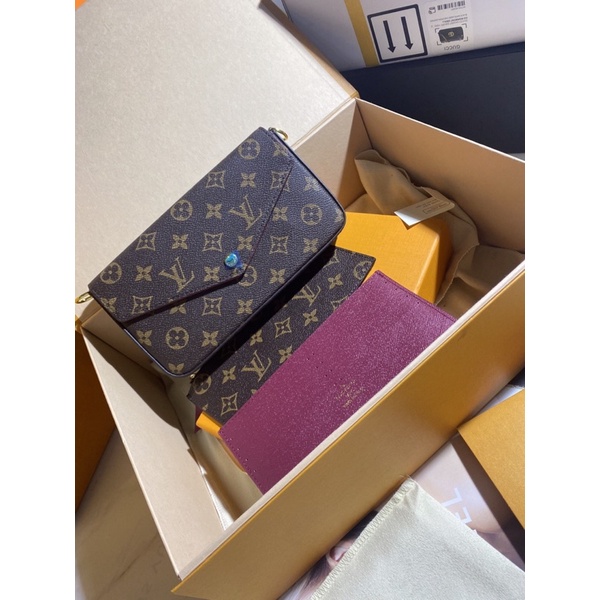 Túi Lv FELICIE SPSL FULLBOX DA THẬT CHUẨN DA THẬT FULLHAXN XJN Ò NHƯ HÌNH