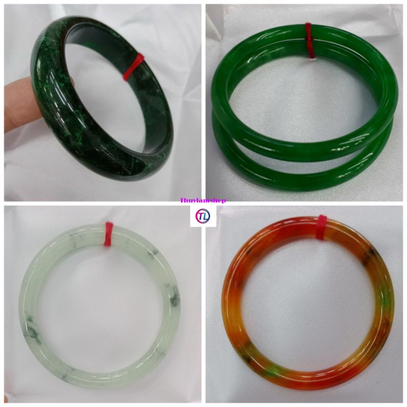 Vòng tay đá ngọc thanh tẩy năng lượng thu hút may mắn sang trọng