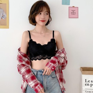 Áo Bra Ren Hoa Mềm ( Free Size ) 343