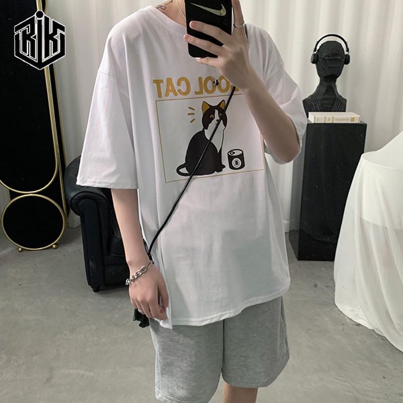 Áo thun form rộng unisex ngắn tay nam nữ oversize ATL104 | BigBuy360 - bigbuy360.vn