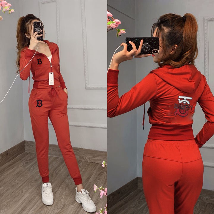 Bộ đồ thể thao nữ hotgirl thêu BT siêu đẹp TT343