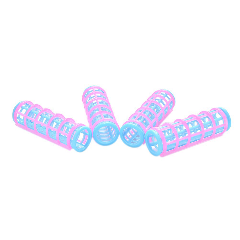 Set 5 Lô Uốn Tóc Cho Búp Bê Barbie Màu Hồng Và Xanh Dương Sáng Tạo