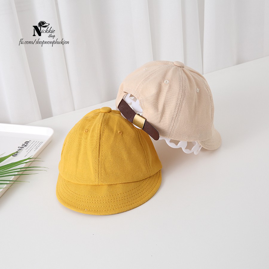 Mũ bere nhí nhiều màu cho bé từ 2 đến 6 tuổi