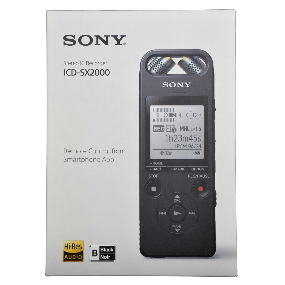 MÁY GHI ÂM SONY IDC SX-2000 - BẢO HÀNH CHÍNH HÃNG 12 THÁNG -NGỪNG SẢN XUẤT