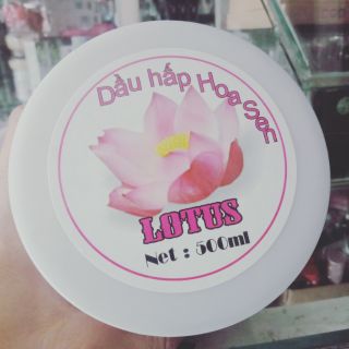 DẦU Ủ TÓC HOA SEN 500G