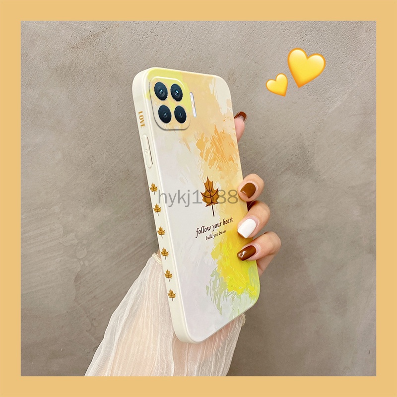 Ốp lưng OPPO A93 Ốp lưng Điện Thoại silicone tpu Mềm Chống Rơi In Hình Tranh Sơn Dầu Cho OPPO A93