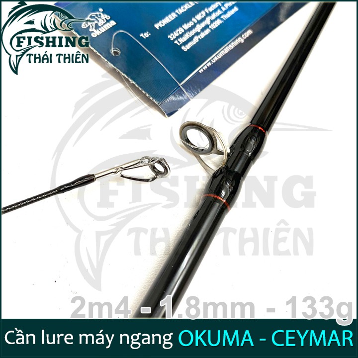 Cần câu cá Okuma Ceymar Cần lure máy ngang 2m4