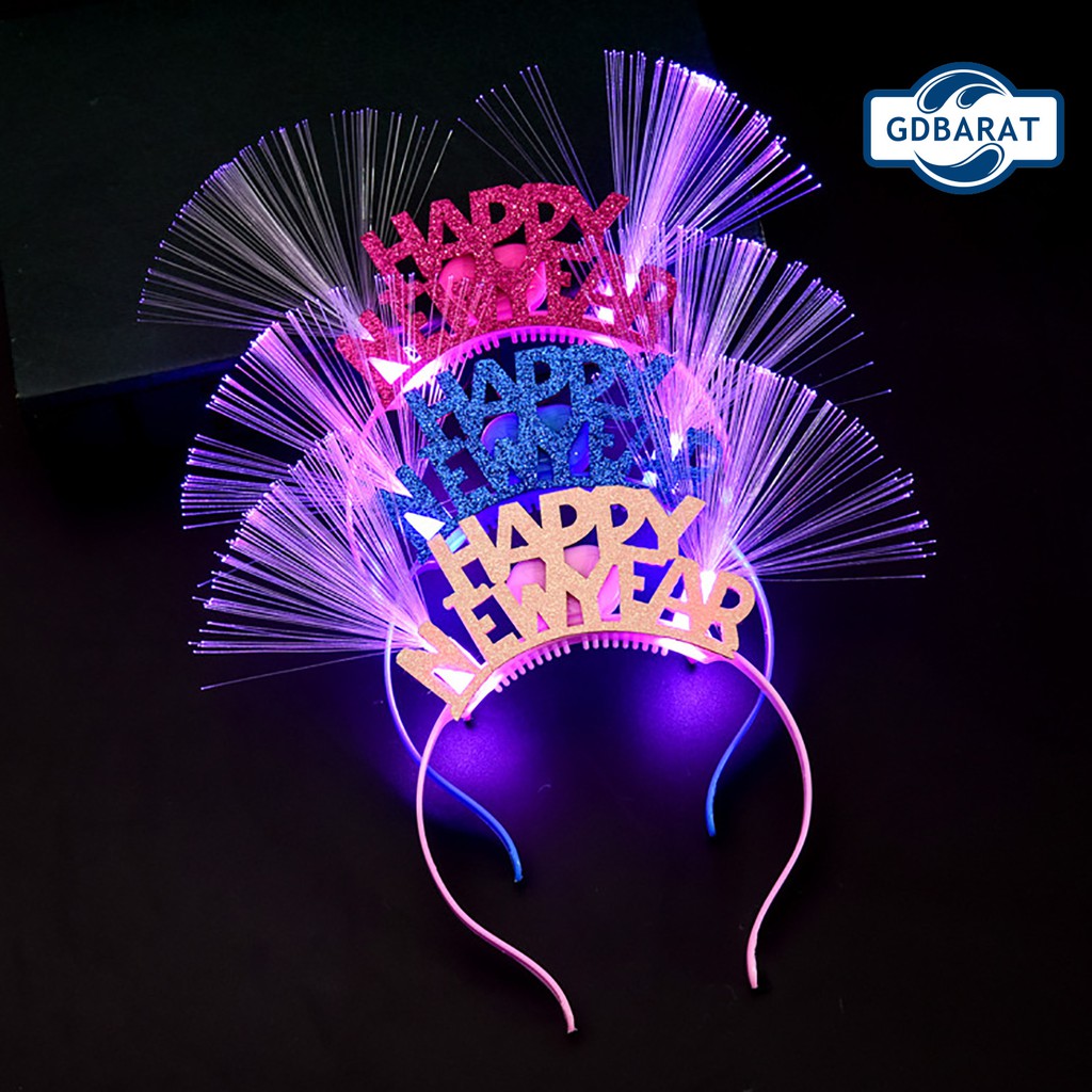 Băng Đô Cài Tóc Gắn Đèn Led Độc Đáo