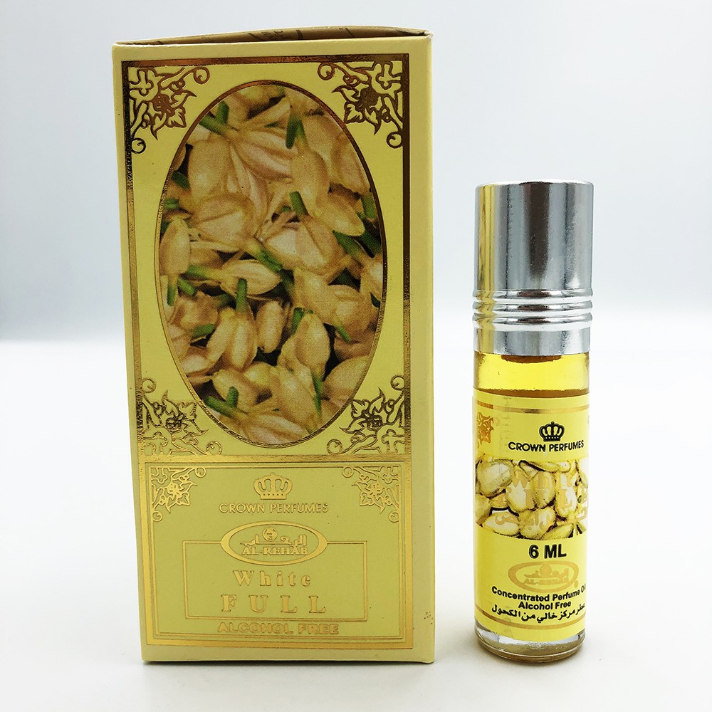 Tinh dầu nước hoa Ả Rập White Full 6ml dạng lăn