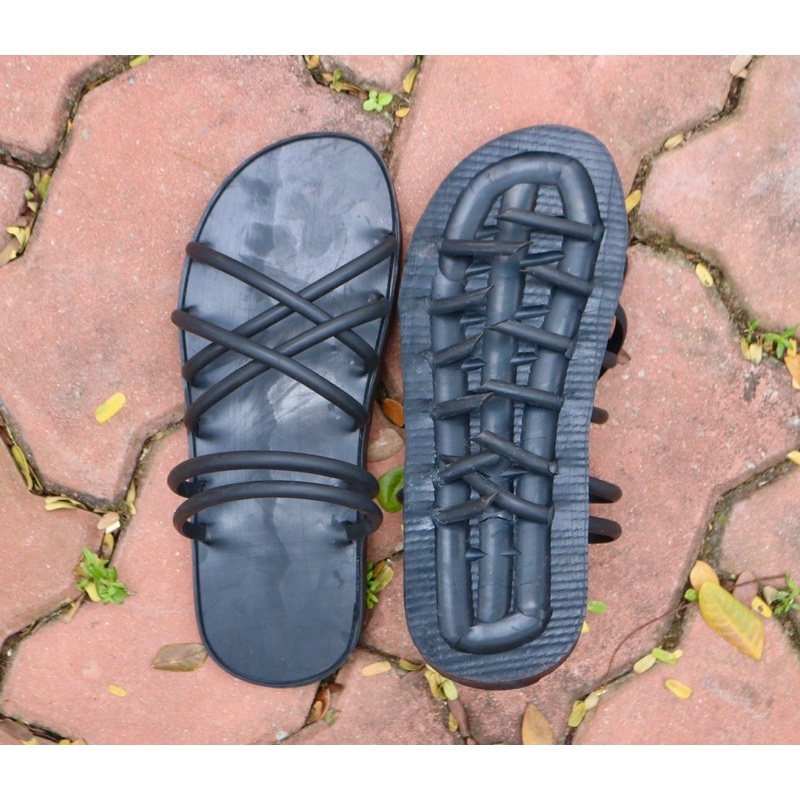 Dép Cao Su Nữ Bác Hồ Quai Chéo Đi Mưa | BigBuy360 - bigbuy360.vn