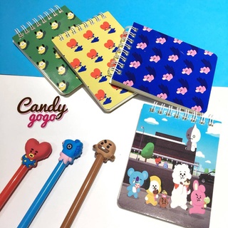 BTS - BT21 | Sổ tay lò xo kẻ dòng Notebook