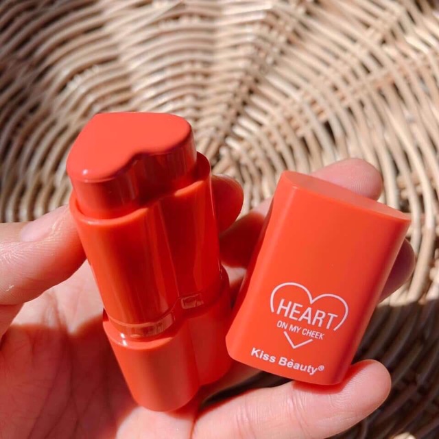 MÁ HỒNG DẠNG THỎI HEART KISS BEAUTY | BigBuy360 - bigbuy360.vn