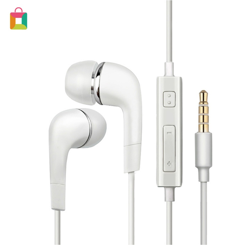 Tai Nghe Có Dây Điều Chỉnh Màu Trắng Phổ Biến Dành Cho Điện Thoại Apple