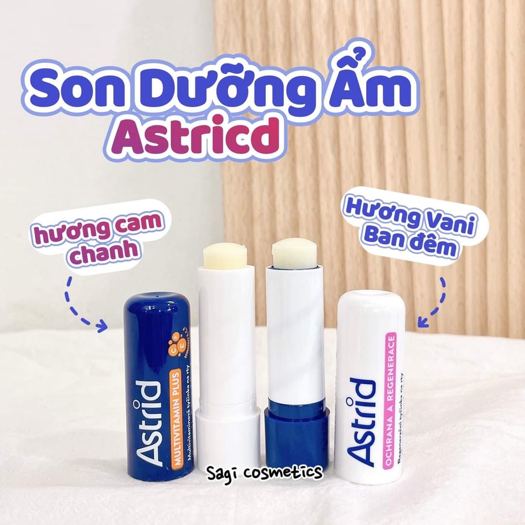 Son dưỡng môi từ mỡ hươu Astrid loại TO