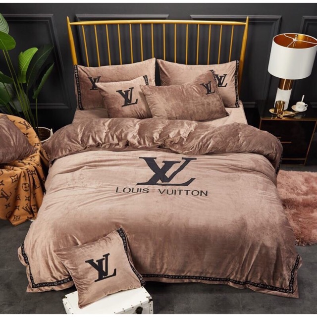 FREESHIP 99K TOÀN QUỐC_❣️SET CHĂN GA NỈ NHUNG CAO CẤP 6 MÓN❣️