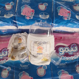 Bỉm quần goukids 100 miếng size m l xl xxl