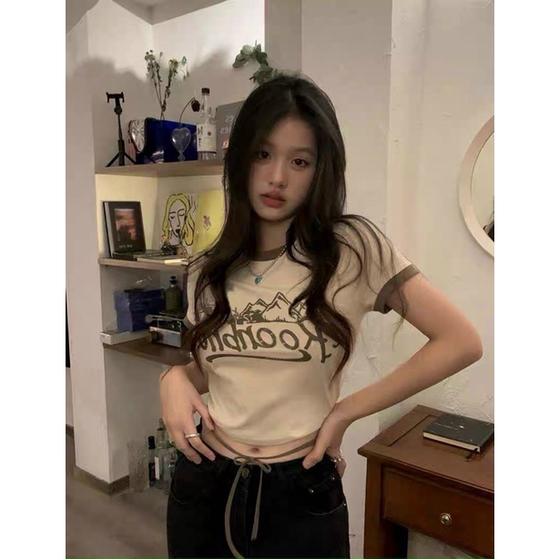Áo CropTop Hở Lưng Cột Dây Beerbro
