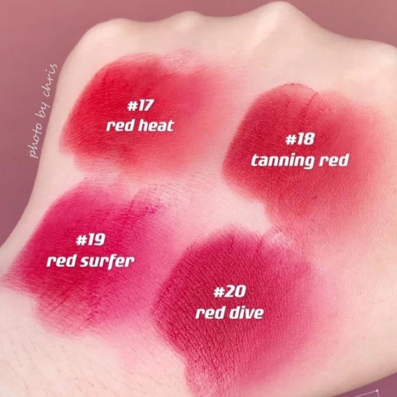 Son thỏi Romand Zero Gram Matte Lipstick (Shell Beach Mood Collection)