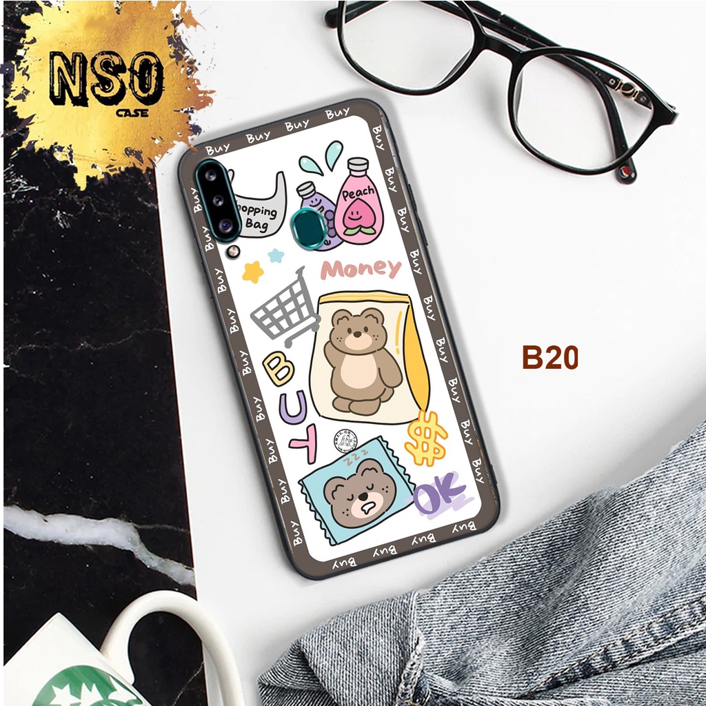 Ốp Samsung A20S In hình siêu cute