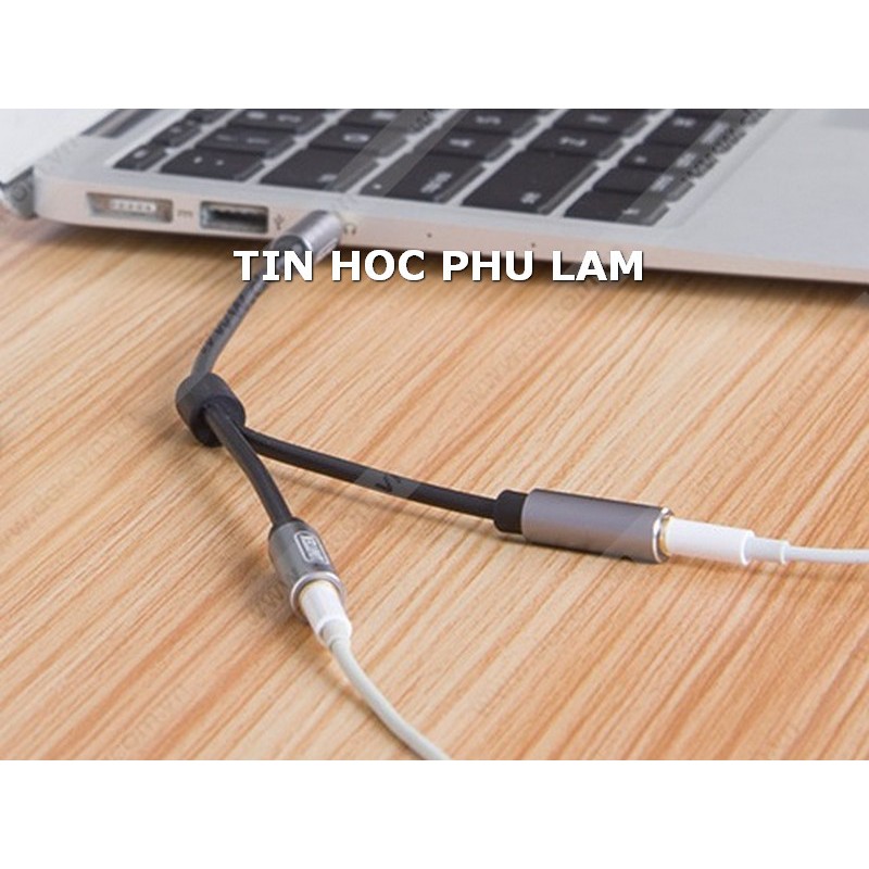 Cáp chia audio 1 công 2 ra cổng loại tốt unitek y-c956abk