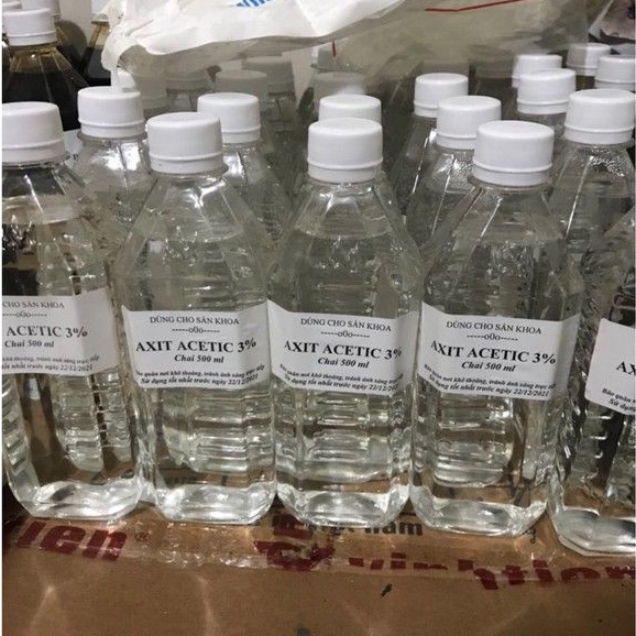 Dung dịch Axit Acetic 3%, Chai/500ml
