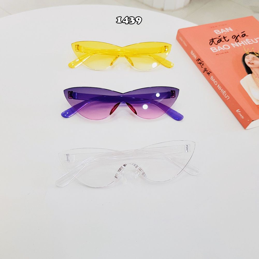 Kính mát nữ thời trang cao cấp form nhọn 💖FREESHIP💖 mắt kính râm nam nữ sành điệu giá rẻ Ah1439 | BigBuy360 - bigbuy360.vn