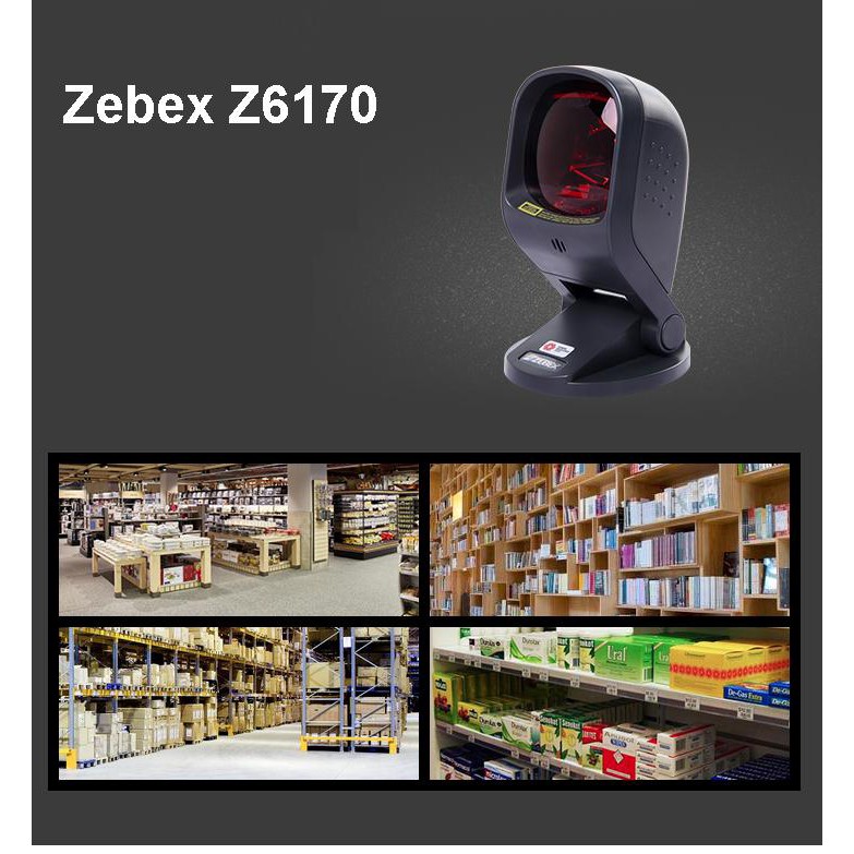 Đầu đọc mã vạch đa tia Zebex Z6170