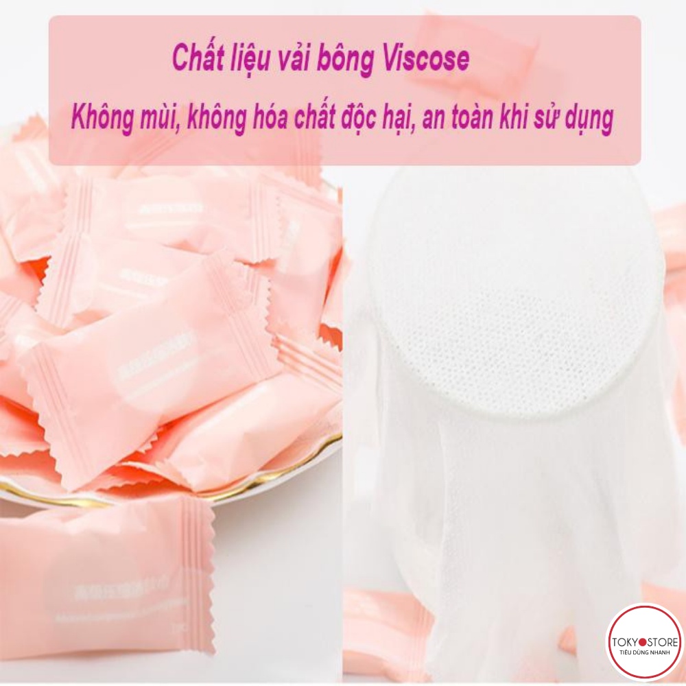 Khăn Giấy Nén Dạng Viên Kẹo Cao Cấp [TK046]