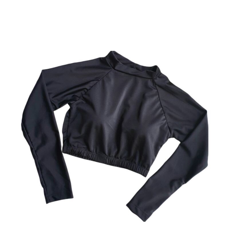 Áo Bơi/ Áo Tập/ Thể Thao Nữ Tay Dài Săn Mút Ngực )