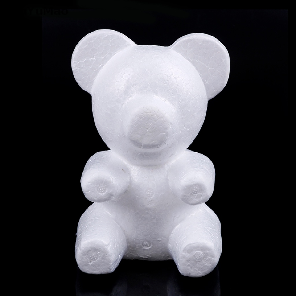 Khuôn xốp làm gấu bông hồng nhân tạo 15cm / 20cm / 33cm diy