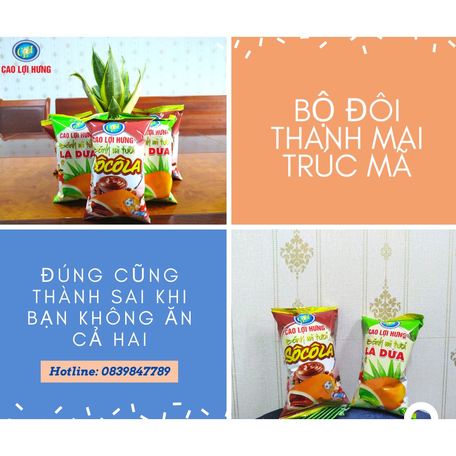 [10 cái] BÁNH MÌ TƯƠI SIZE MINI CAO LỢI HƯNG,bánh ăn sáng giá rẻ tiện lợi ngon và chất lượng,Bánh mì Yumi