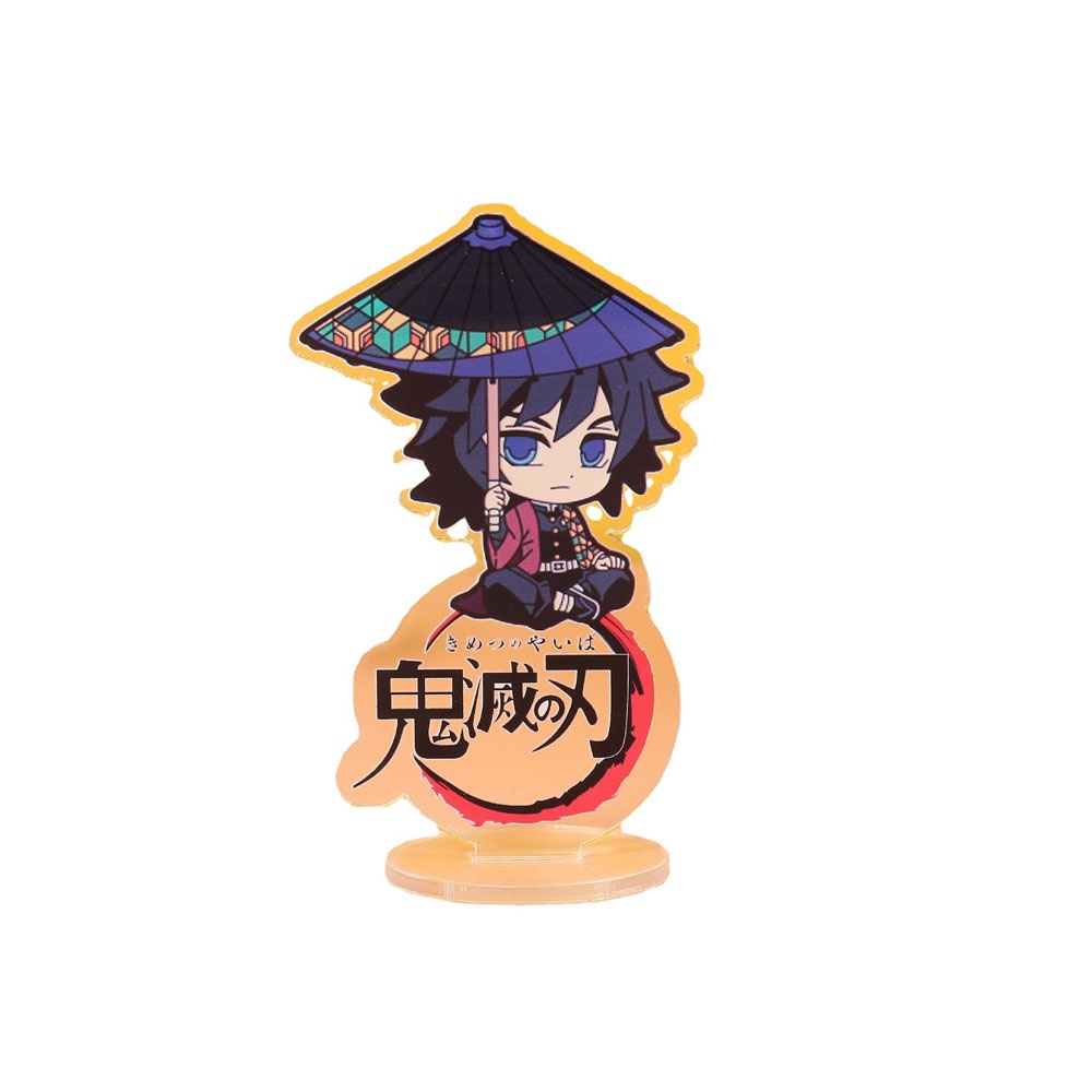 Mô Hình Nhân Vật Kimetsu No Yaiba Tomioka Giyu Kamado Nezuko Để Bàn Trang Trí Thẻ