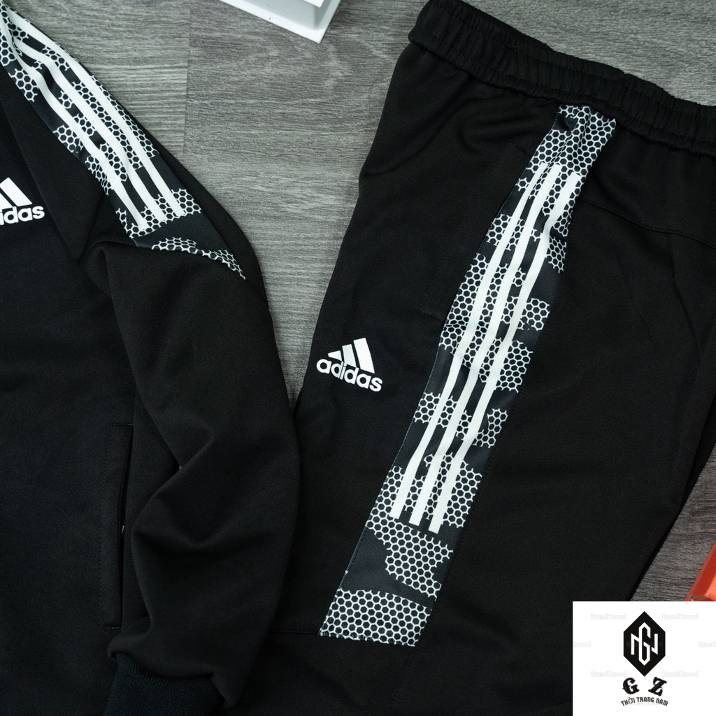 Bộ Thể Thao Adidas , Bộ 3 Sọc Thu Đông Chất Liệu Poly Cao Cấp , có 2 mầu chủ đạo phù hợp đi chơi dạo phố