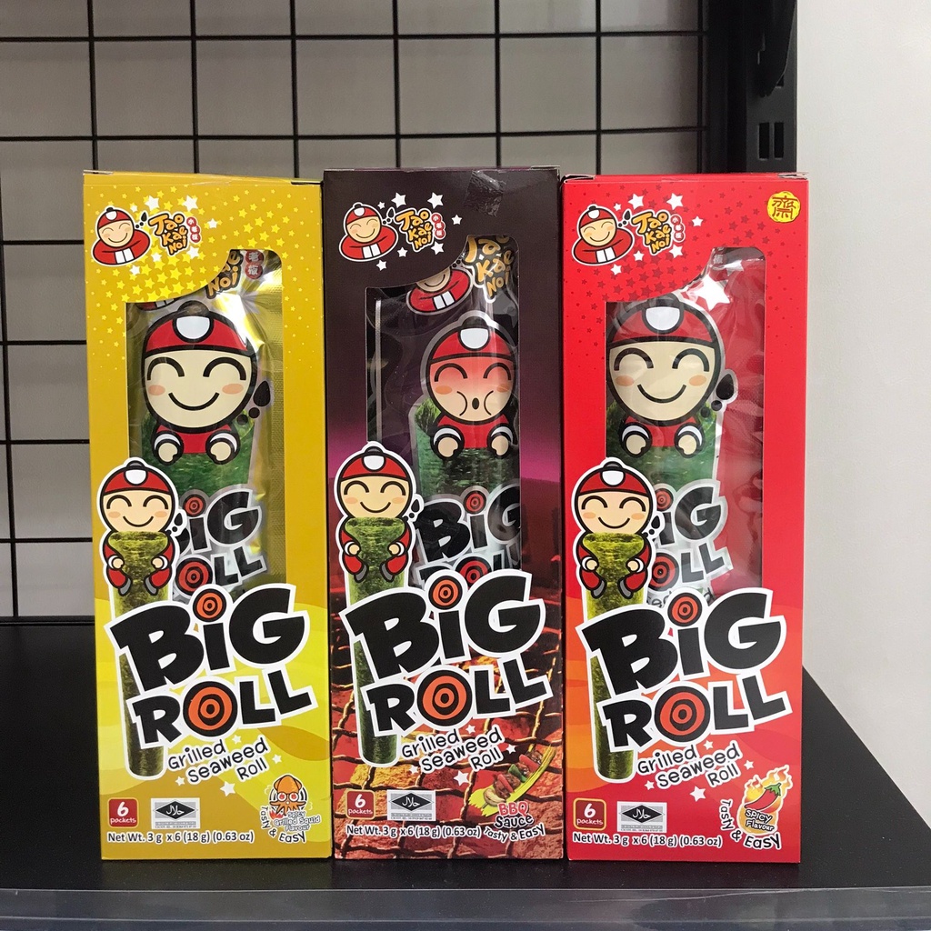 Rong biển Big Roll 18g (3g x 6)