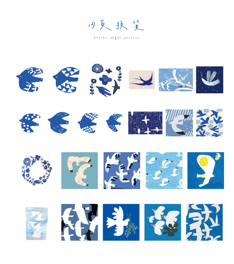 46 miếng dán hình động vật đáng yêu dùng để trang trí