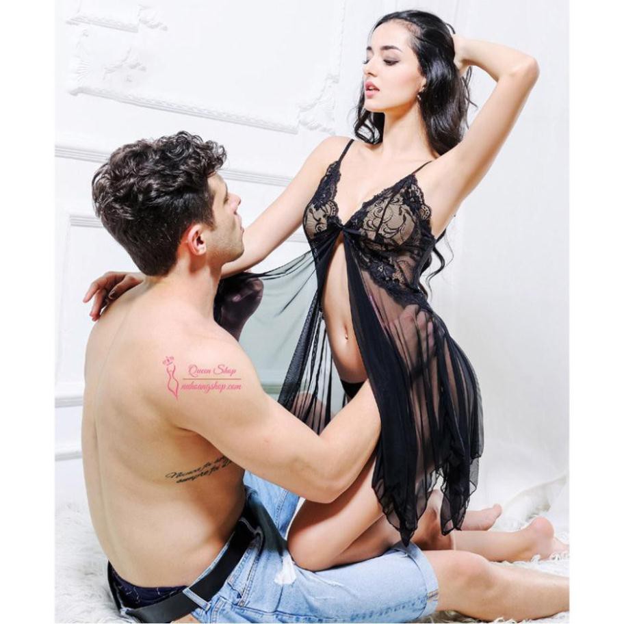 [Mẫu Mới - Siêu Đẹp] Váy ngủ quyến rũ cao cấp VAY322A - đầm ngủ ren hoa | BigBuy360 - bigbuy360.vn