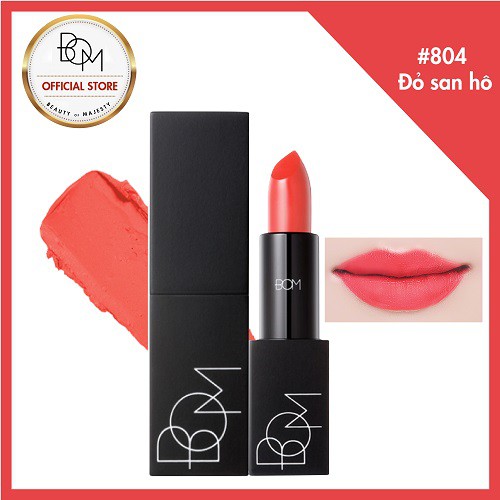 Son Thỏi Lì Mịn Mượt Môi BOM My Lipstick 3.5g