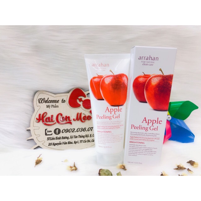 Tẩy Da Chết Arrahan Apple White Peeling Gel 180ml