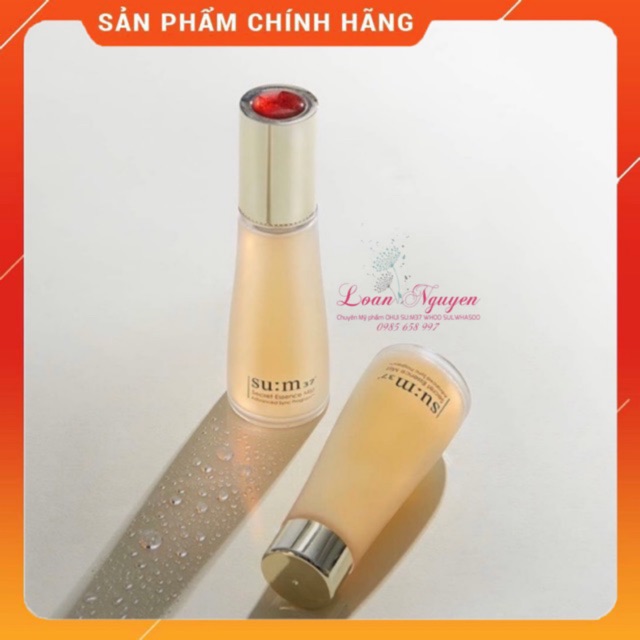 Xịt khoáng nước thần hồi sinh làn da trẻ đẹp su:m37 secret essence mist